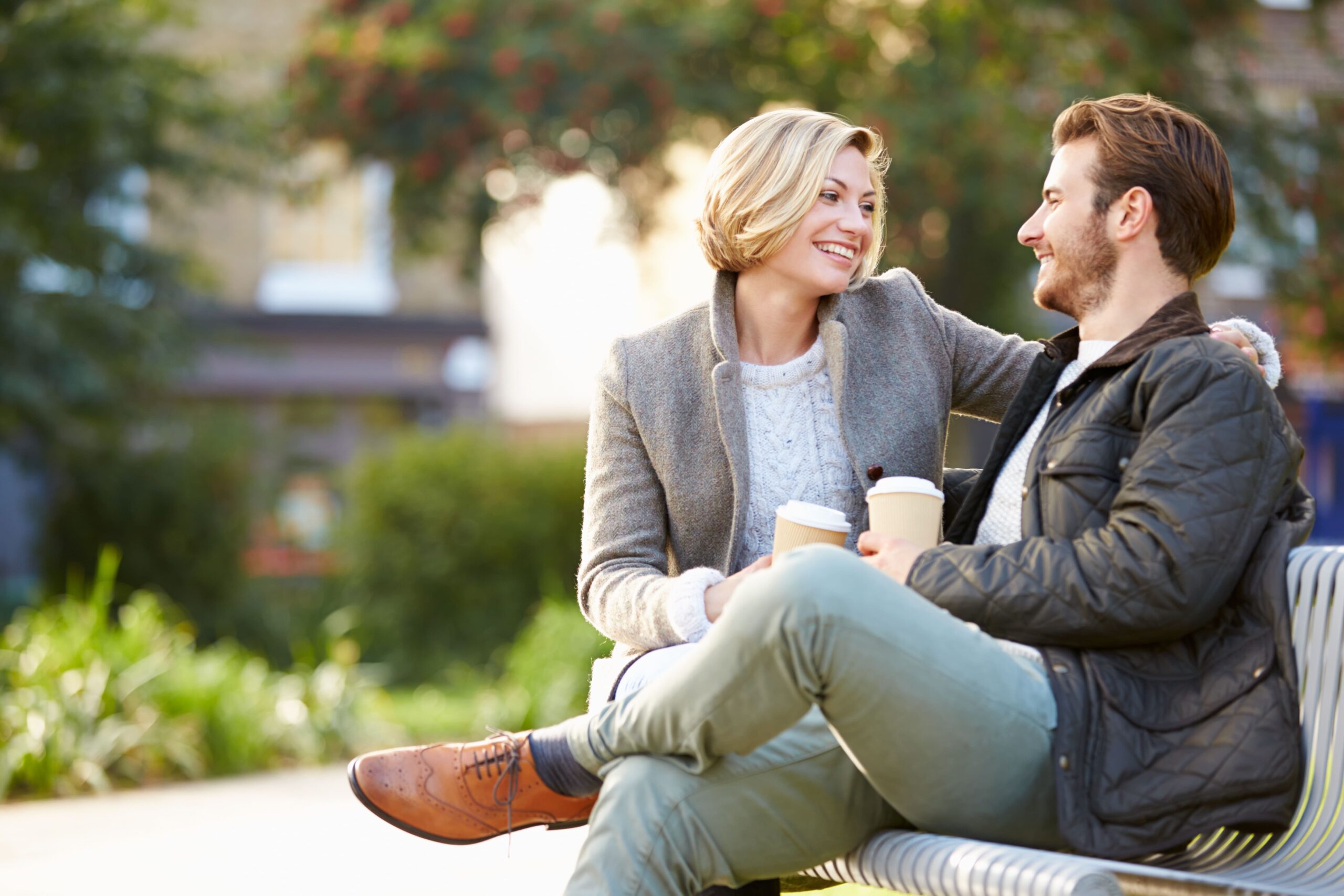 lady and man on a date